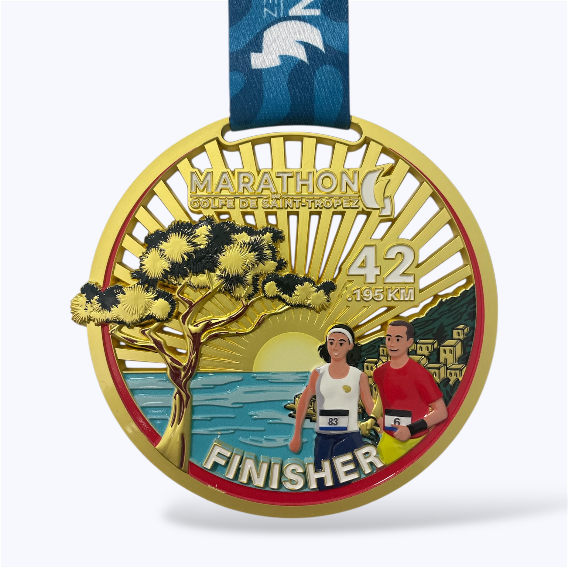 Médaille du Marathon de Saint-Tropez
